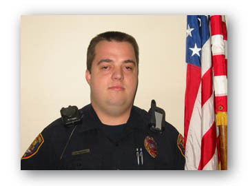 Photo of Auxiliary Officer Josh Shook.