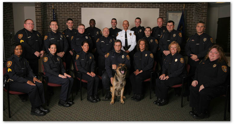 Group photo of full-time TRPD staff.