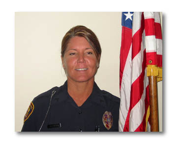Photo of Part-Time Clerk, Auxiliary Corporal Dianna Wilkins.